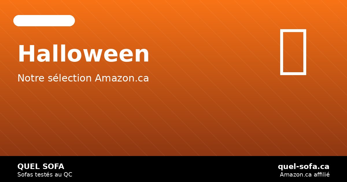 Halloween 2026: le sofa parfait pour un marathon de films d’horreur — quel-sofa
