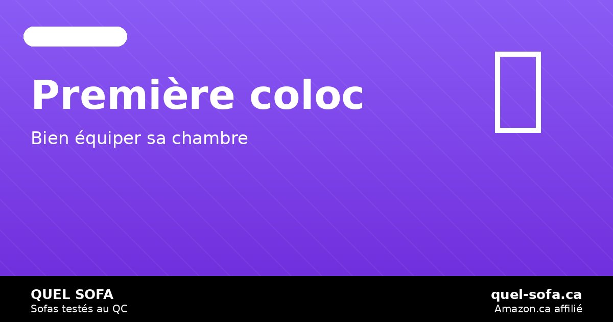 Première colocation 2026: équiper le salon en assises sans exploser le budget — quel-sofa