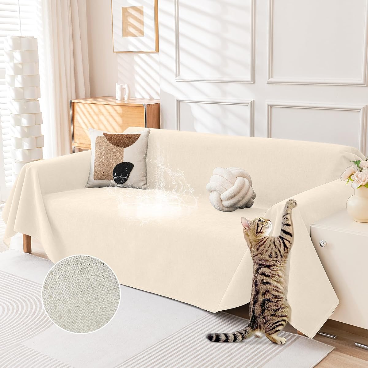 Accessoires de sofa pour animaux : protéger des poils et des griffes (2026)