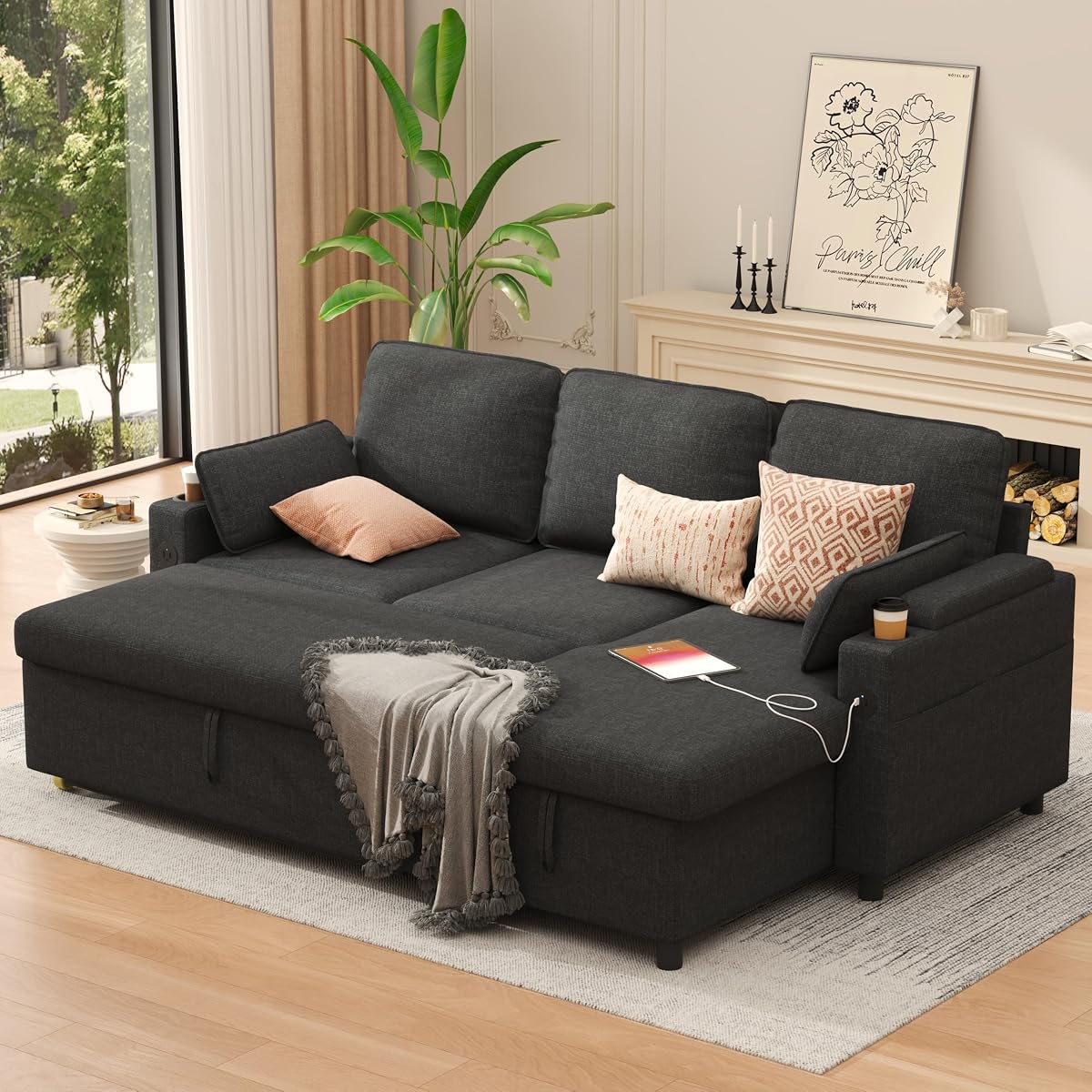 Meilleur sofa avec coffre de rangement au Québec : nos choix et guide 2026